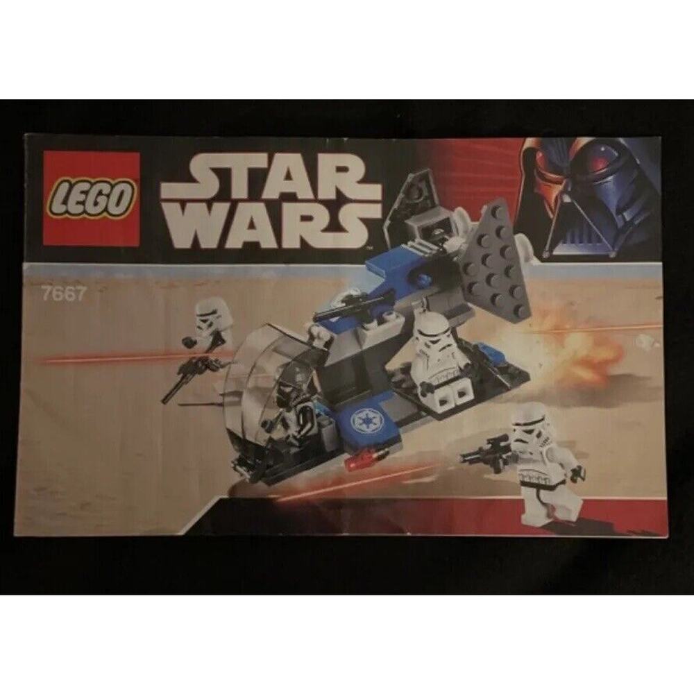 LEGO 7667 Star Wars Instruction Manual ONLY Imperial Dropship